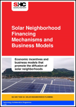 Solar Neighborhood Financing Mechanisms and Business Models